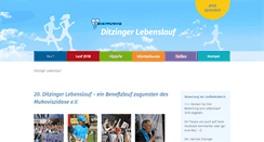 Desktop Screenshot of ditzinger-lebenslauf.de