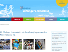 Tablet Screenshot of ditzinger-lebenslauf.de